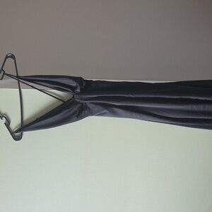 Fashion Nova Black Backless Dress